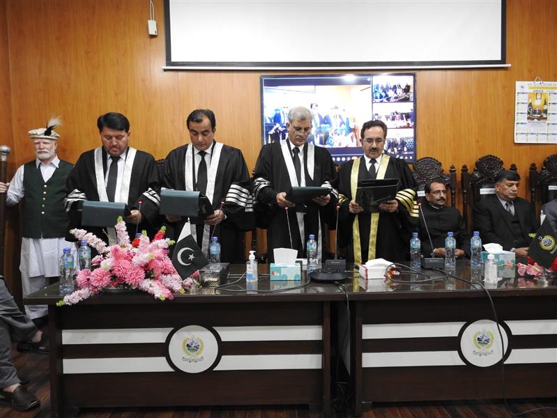 Oath Ceremony Of Three Honourable  New Adhoc Judges GB Chief Court Gilgit